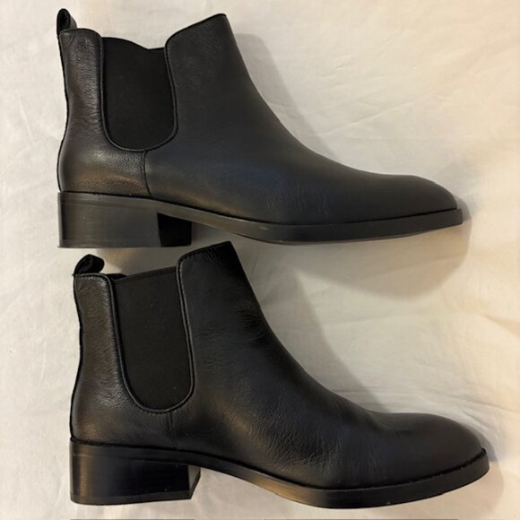 Cole Haan Landsman Black Leather Chelsea Boots Women's Size 8M - Picture 12 of 12